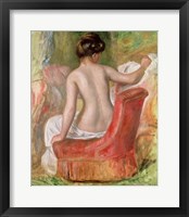 Framed Nude in an Armchair, 1900