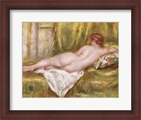 Framed Reclining Nude from the Back