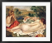 Framed Two Bathers, 1896
