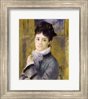 Framed Portrait of Madame Claude Monet