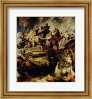 Framed Battle of the Amazons and Greeks