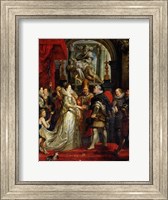 Framed Proxy Marriage of Marie de Medici