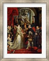 Framed Proxy Marriage of Marie de Medici