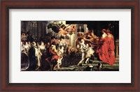 Framed Coronation of Marie de Medici