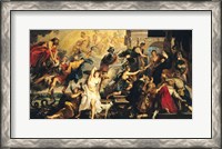 Framed Apotheosis of Henri IV and the Proclamation of the Regency of Marie de Medici