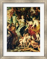 Framed Felicity of the Regency, 1621-25