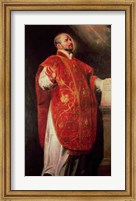 Framed St. Ignatius of Loyola