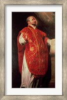 Framed St. Ignatius of Loyola