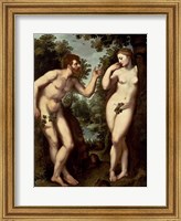 Framed Adam and Eve, c.1599