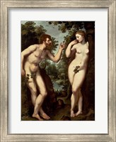 Framed Adam and Eve, c.1599