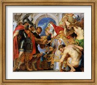 Framed Abraham and Melchizedek