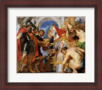 Framed Abraham and Melchizedek