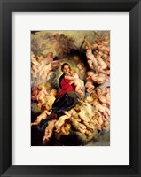 Framed Virgin and Child surrounded by the Holy Innocents