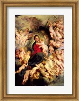Framed Virgin and Child surrounded by the Holy Innocents