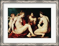 Framed Venus, Cupid, Bacchus and Ceres, 1613
