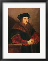 Framed Portrait of Sir Thomas More