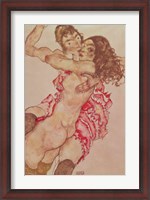 Framed Two Women Embracing, 1915