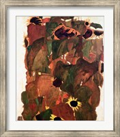 Framed Sunflowers II, 1911