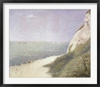Framed Beach at Bas Butin, Honfleur, 1886