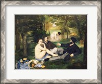 Framed Dejeuner sur l'Herbe, 1863