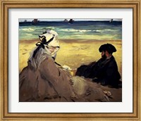 Framed On the Beach, 1873