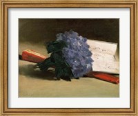 Framed Bouquet of Violets, 1872