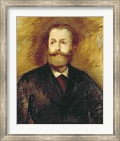 Framed Portrait of Antonin Proust