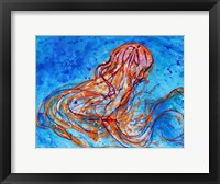 Framed Abstract Jellyfish