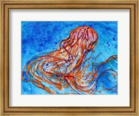 Framed Abstract Jellyfish