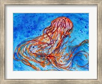 Framed Abstract Jellyfish