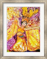 Framed Feather Dancer