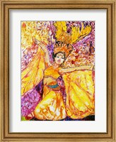 Framed Feather Dancer