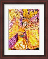 Framed Feather Dancer