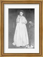 Framed Woman with a Parrot, 1866