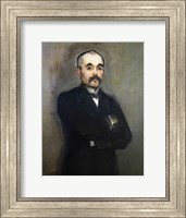 Framed Portrait of Georges Clemenceau