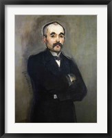 Framed Portrait of Georges Clemenceau