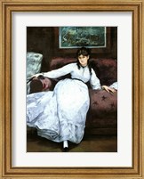 Framed Rest, portrait of Berthe Morisot