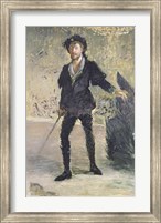 Framed Jean-Baptiste Faure in the Opera 'Hamlet' by Ambroise Thomas