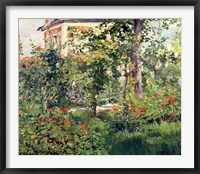 Framed Garden at Bellevue, 1880