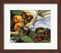 Framed Dejeuner sur l'Herbe, 1863 (fruit detail)