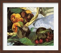 Framed Dejeuner sur l'Herbe, 1863 (fruit detail)