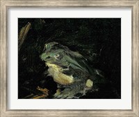 Framed Dejeuner sur l'Herbe, 1863 (frog detail)