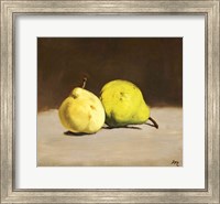 Framed Two Pears, 1864