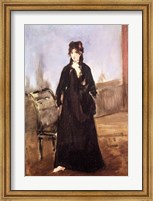 Framed Portrait of Berthe Morisot