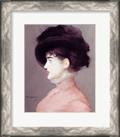 Framed La Viennoise: Portrait of Irma Brunner, c.1880