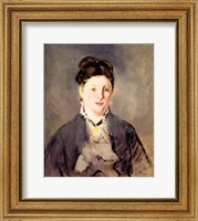 Framed Portrait of Madame Manet