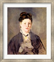 Framed Portrait of Madame Manet