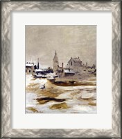 Framed Effect of Snow at Petit-Montrouge, 1870