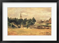 Framed Landscape with a Village Church