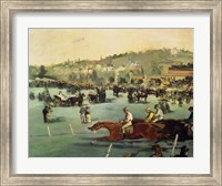 Framed Horse Racing, 1872